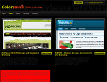 Tablet Screenshot of colorsauce.com